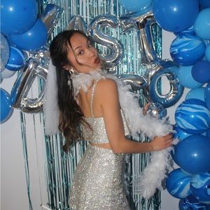 White Fox Boutique Sparkly Set